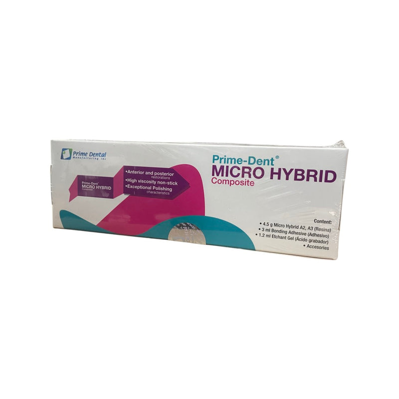 Resina Micro Hybrid kit 2 jeringas Prime Dent