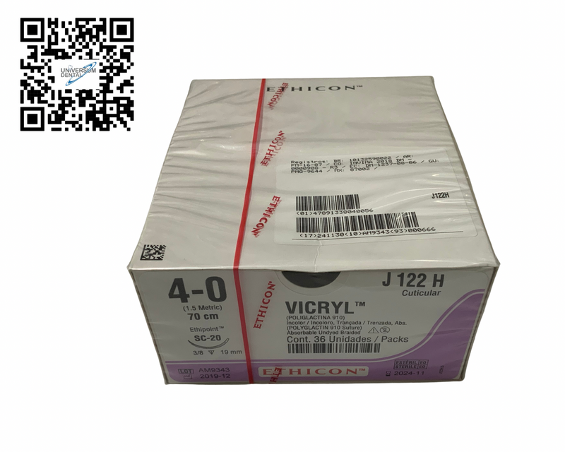 Sutura Vicryl 4-0 36pz Ethicon